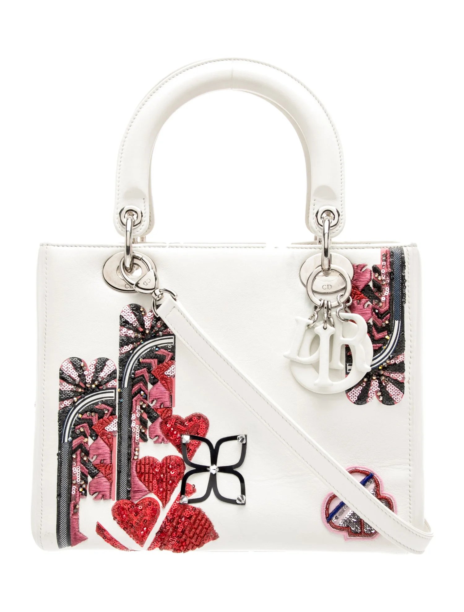 Leather Top Handle Bag Medium