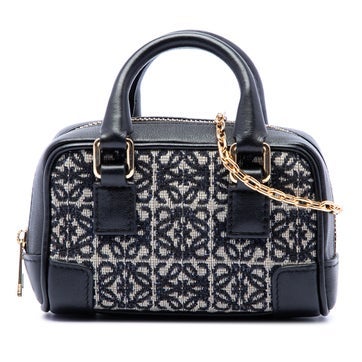 Nano Anagram Canvas Amazona Satchel