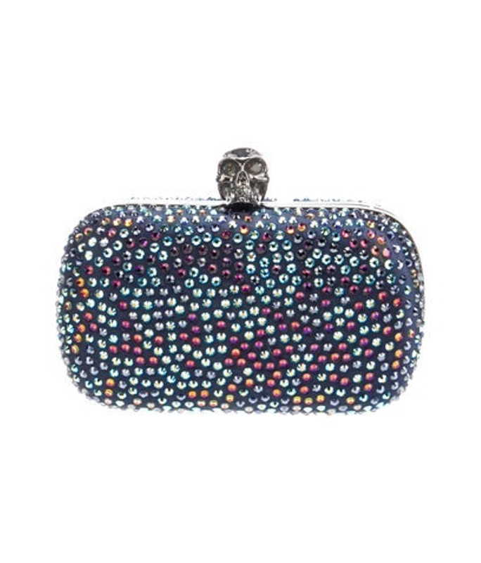 Alexander McQueen Mcqueen Crystal Minaudiere