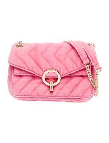 Sandro Denim Shoulder Bag