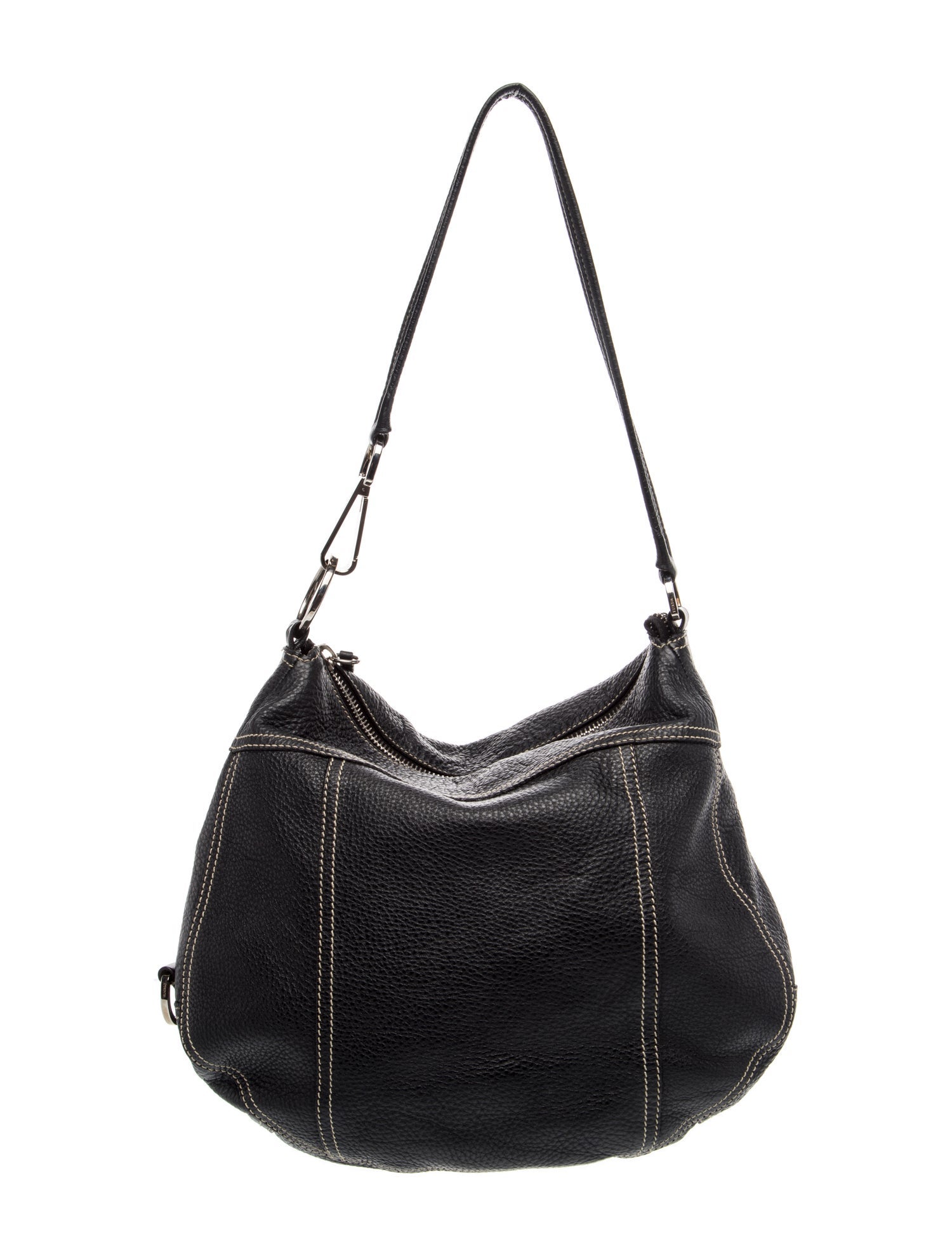 Prada Vitello Daino Leather Leather Shoulder Bag