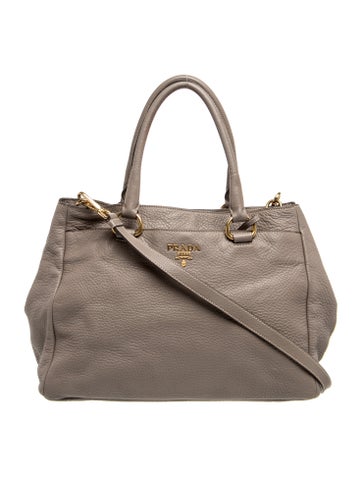 Vitello Daino Leather Shoulder Bag