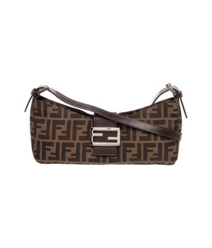 Fendi Zucca Ff Baguette Vintage