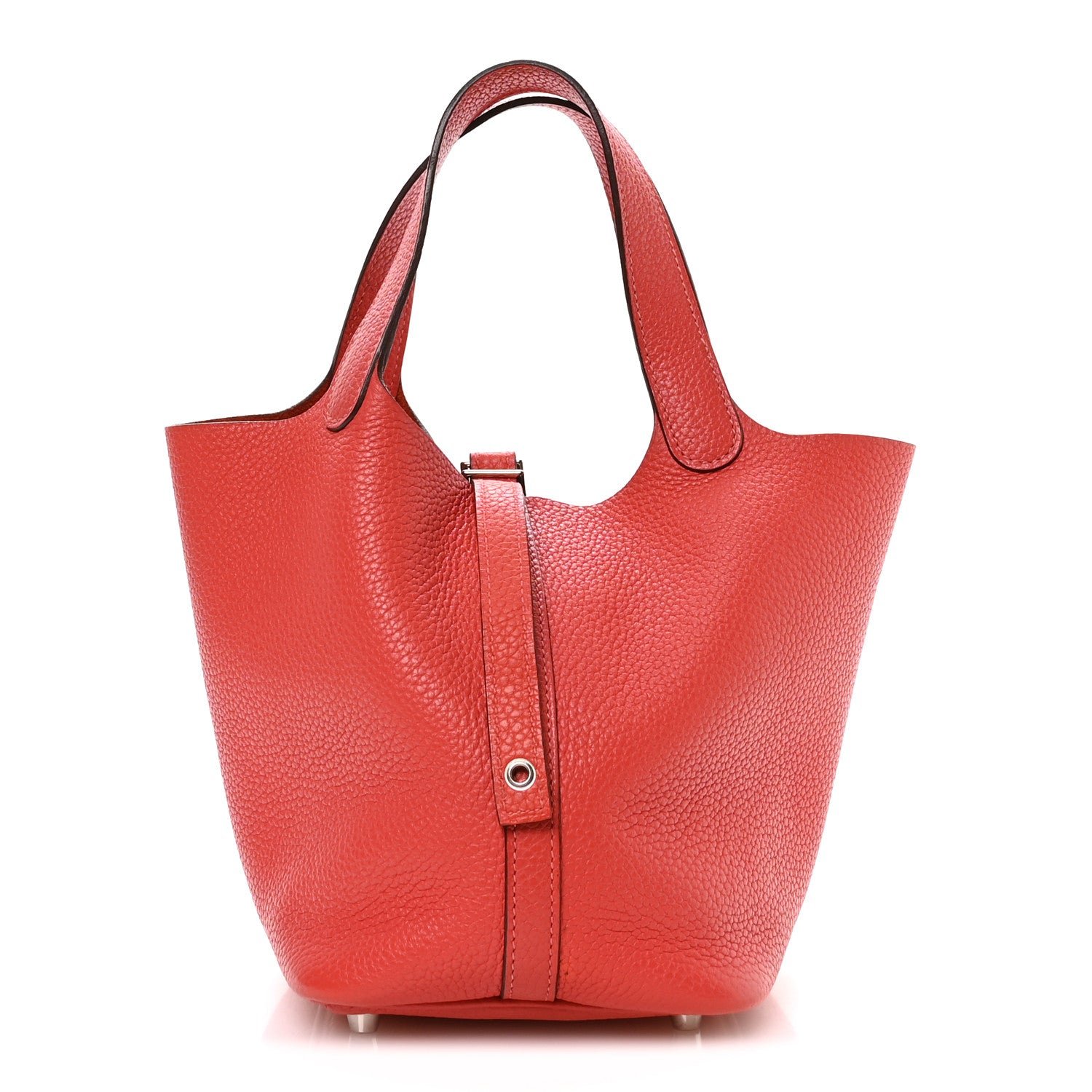 Hermes Taurillon Clemence Picotin Lock 18 PM Rose Jaipur