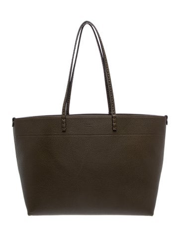 Leather Roll Tote Medium 2024
