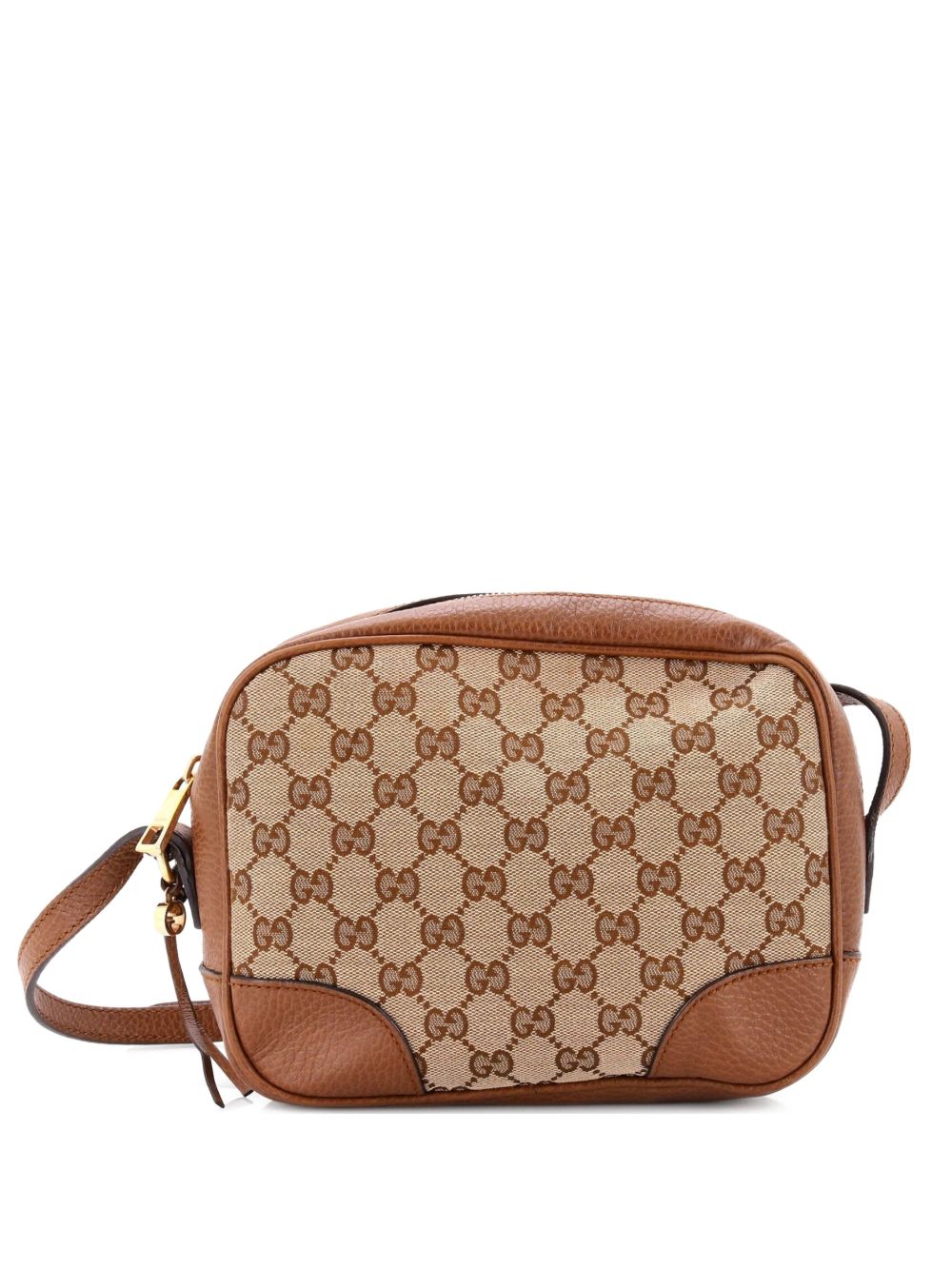 Bree Disco GG Canvas with Leather Mini crossbody bag