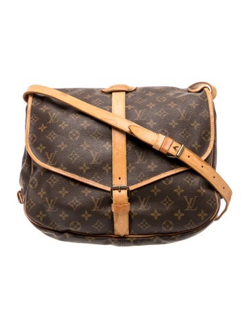 LV Monogram Saumur 35 Vintage