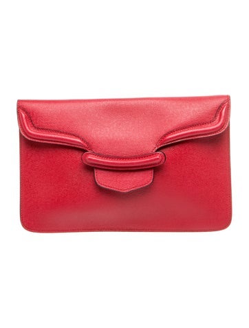 Alexander McQueen Leather Clutch