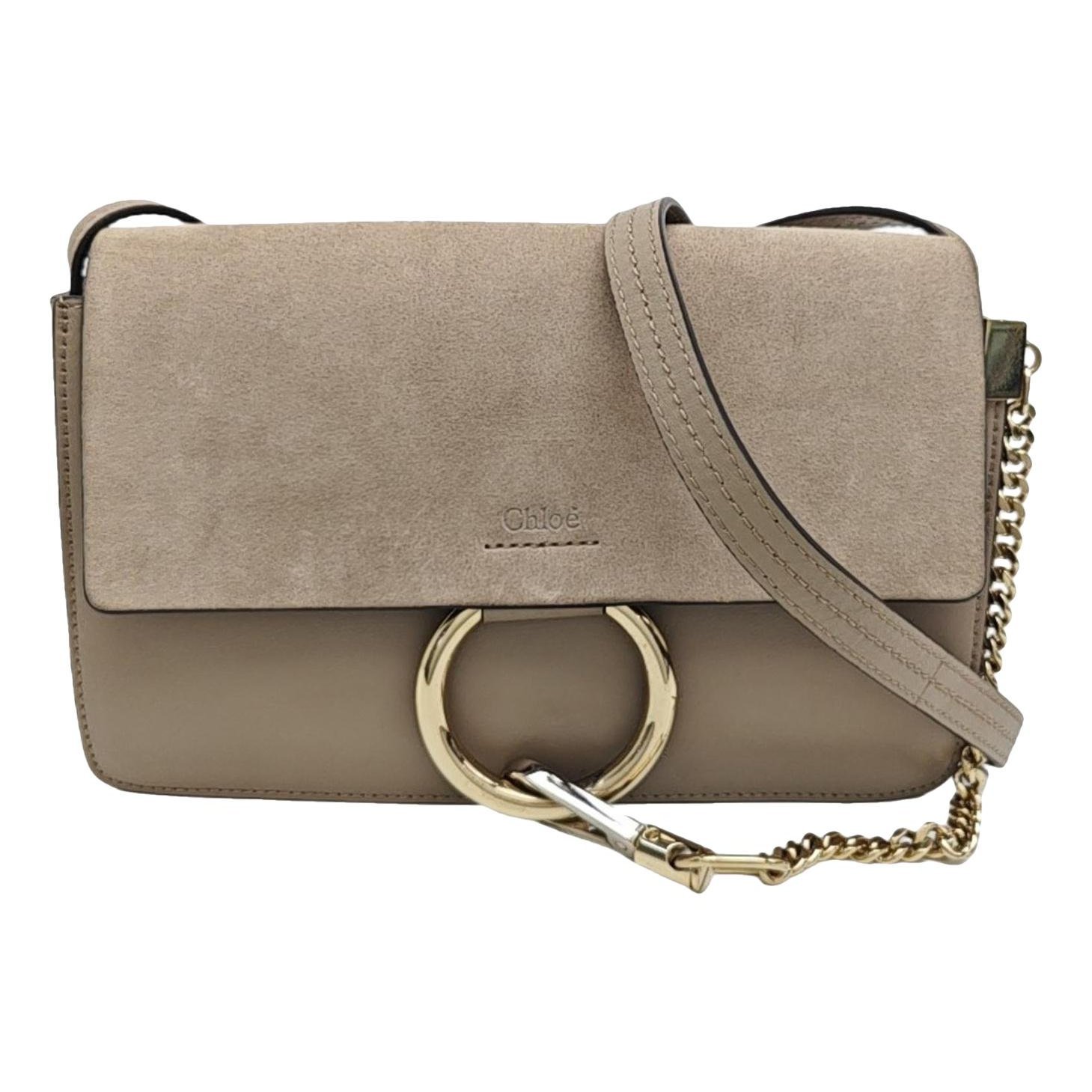 Faye leather handbag