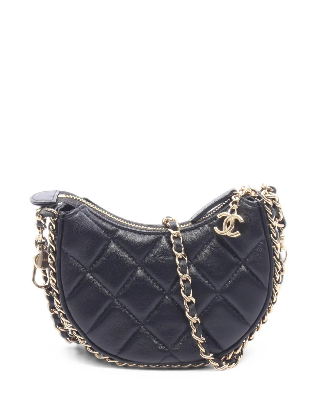 Matelassé chain-strap mini shoulder bag