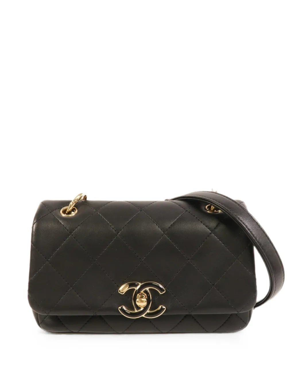 interlocking-CC shoulder bag