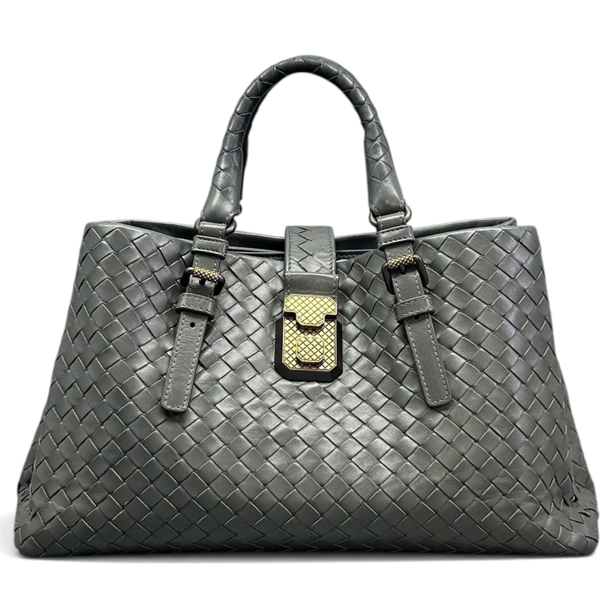 Roma leather tote