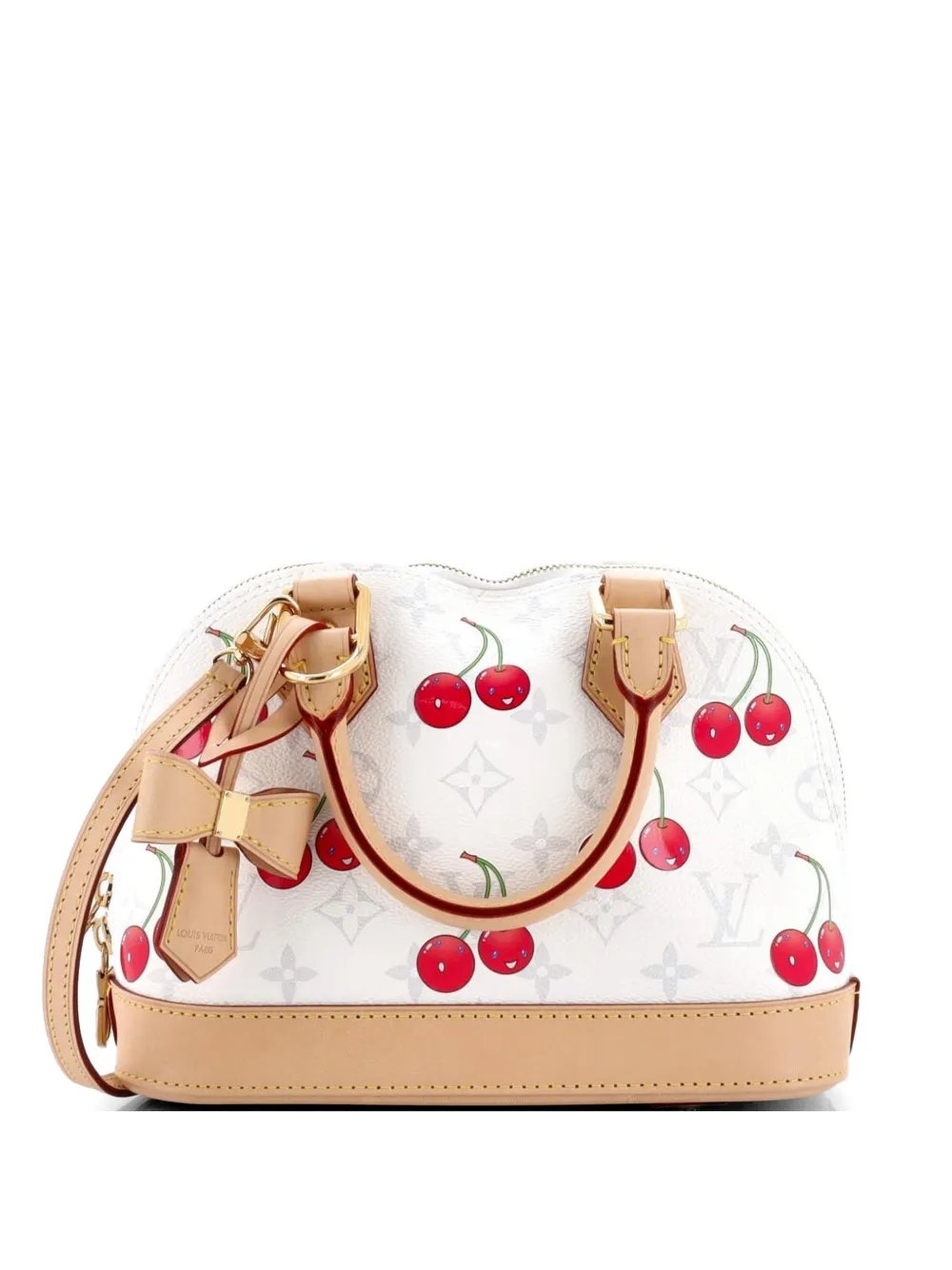 x Takashi Murakami Alma Handbag Limited Edition Monogram Cerises BB satchel