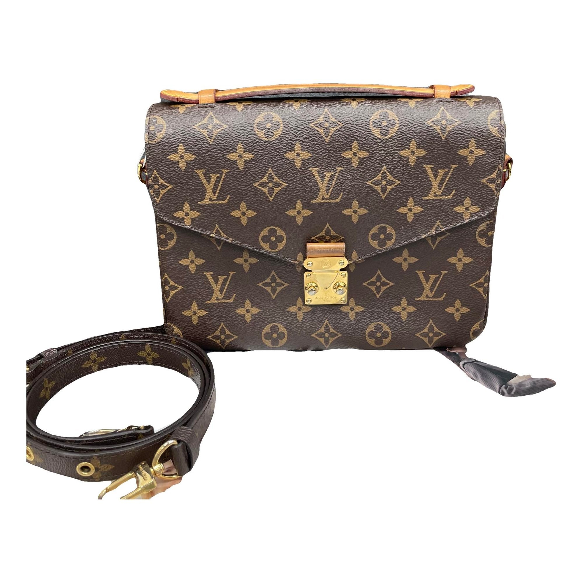 Metis leather handbag