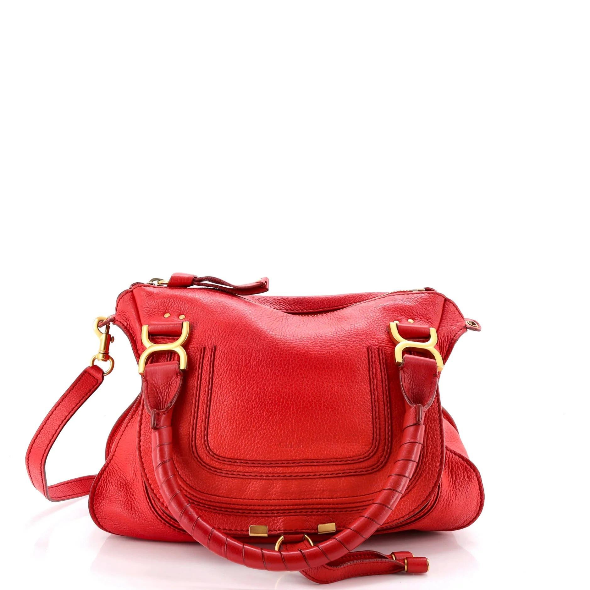 Leather satchel