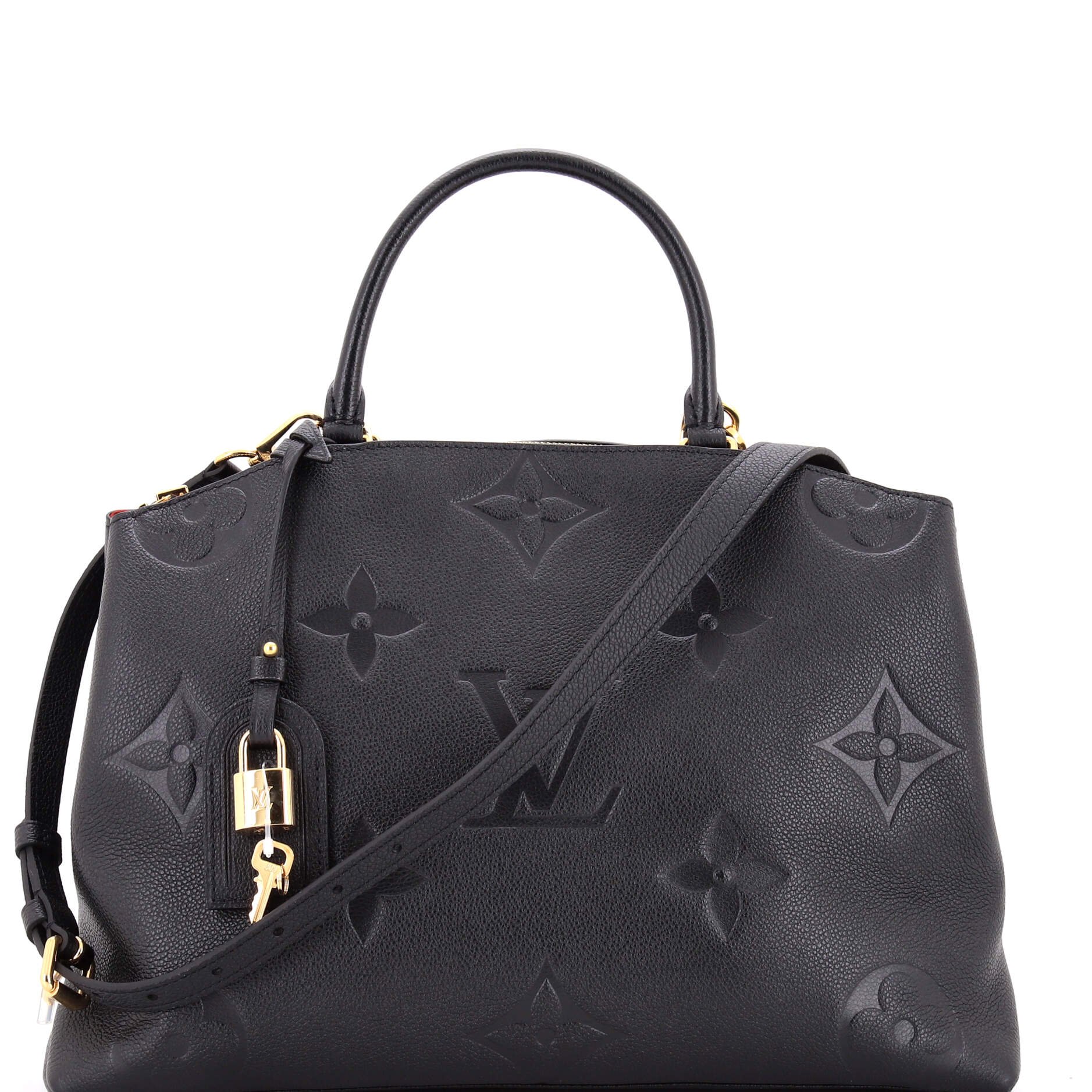 Louis Vuitton Grand Palais Handbag Monogram Empreinte Giant