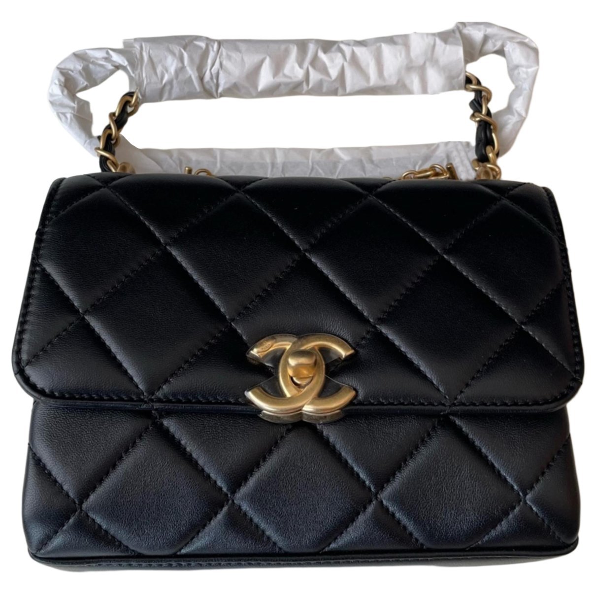 Timeless Classique Top Handle leather handbag