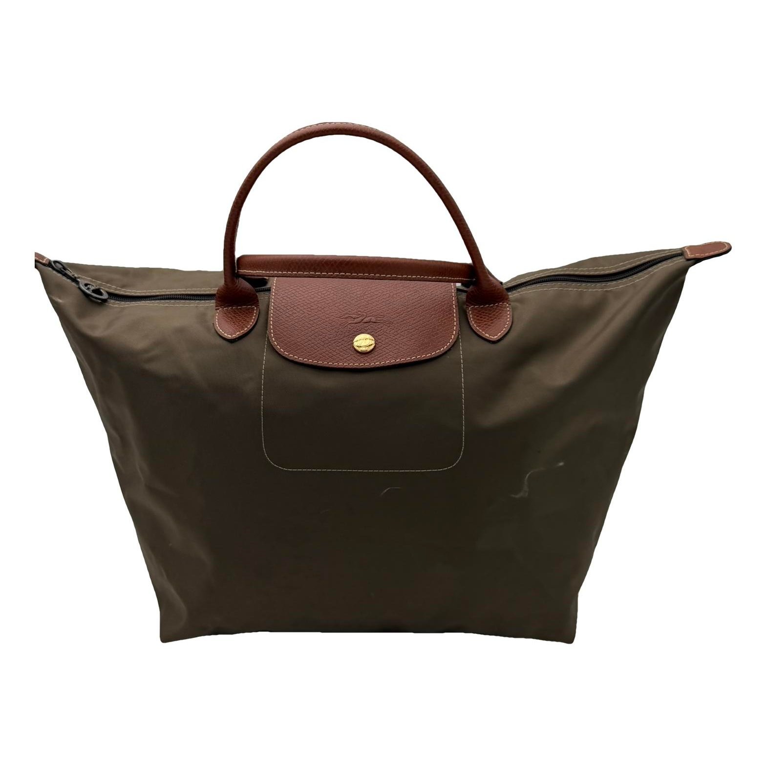 Pliage leather handbag