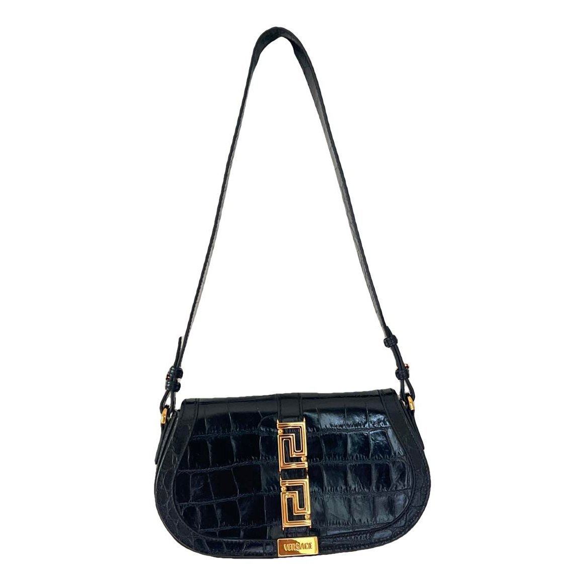 Greca Goddess leather handbag