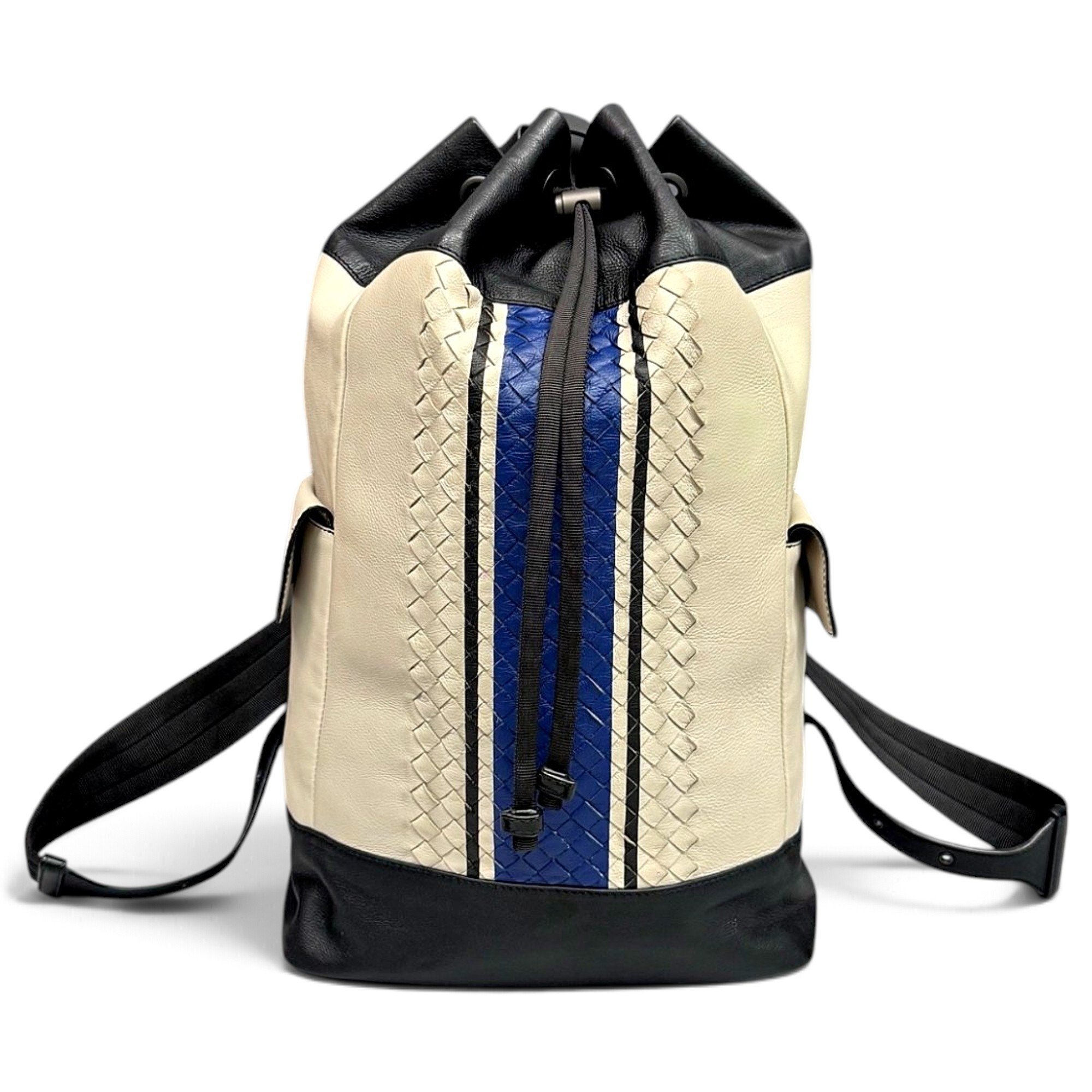 Leather backpack