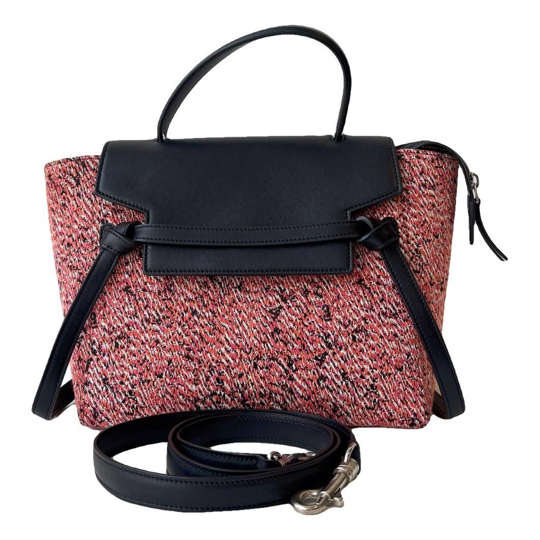 Belt leather handbag