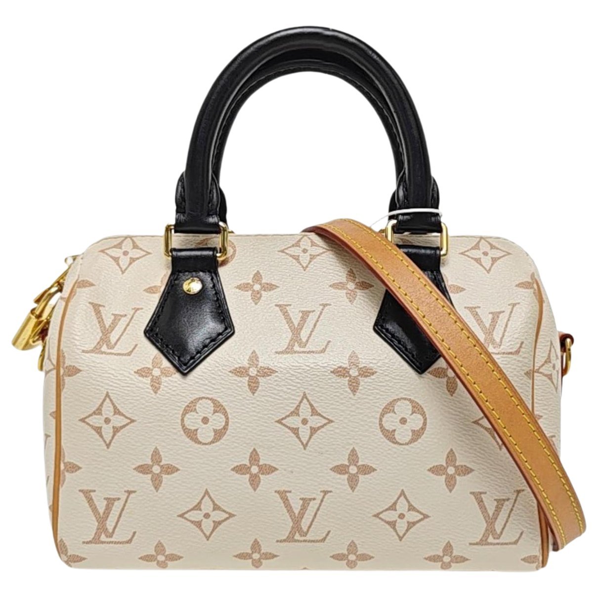 Louis Vuitton Nano Speedy / Mini HL leather handbag