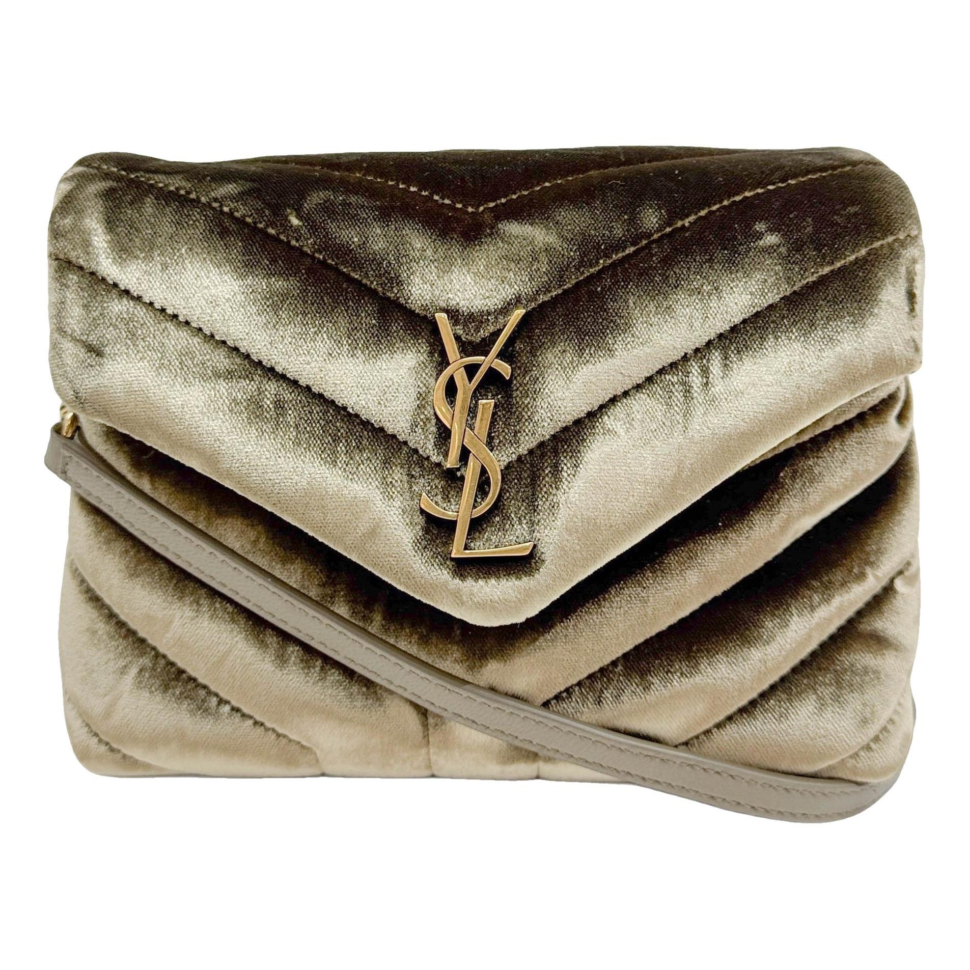 Loulou velvet handbag