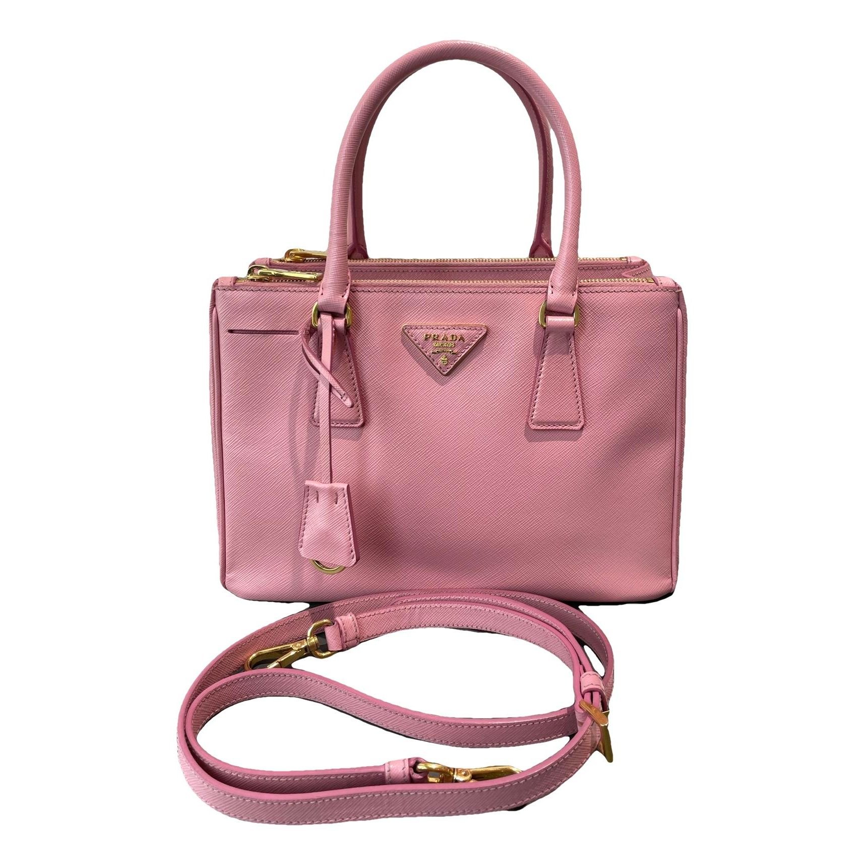 Galleria leather handbag