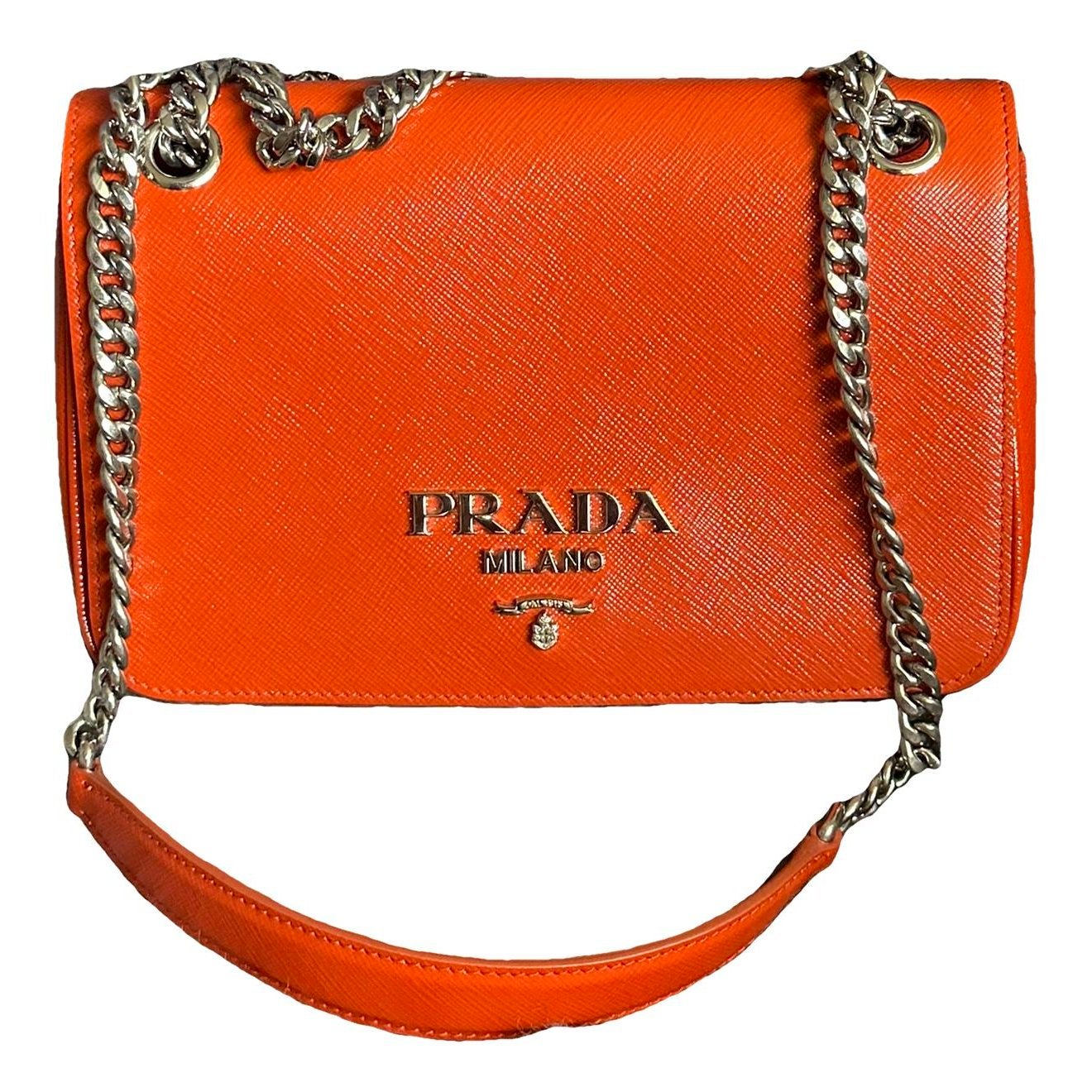 Leather crossbody bag