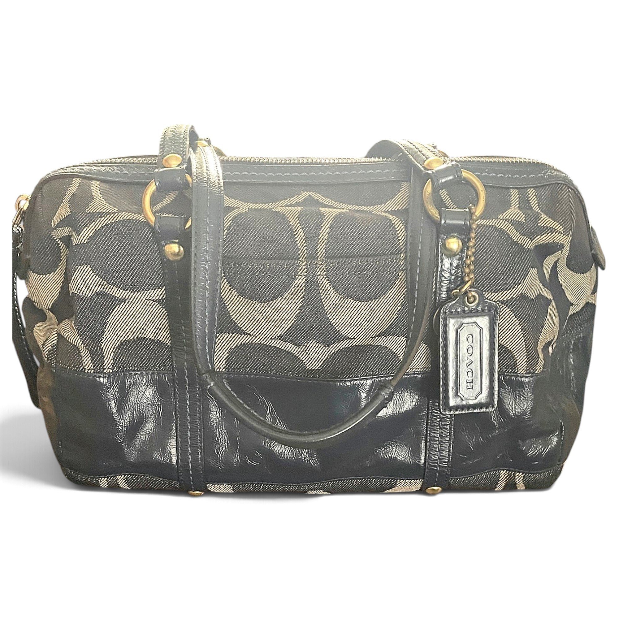 Leather satchel