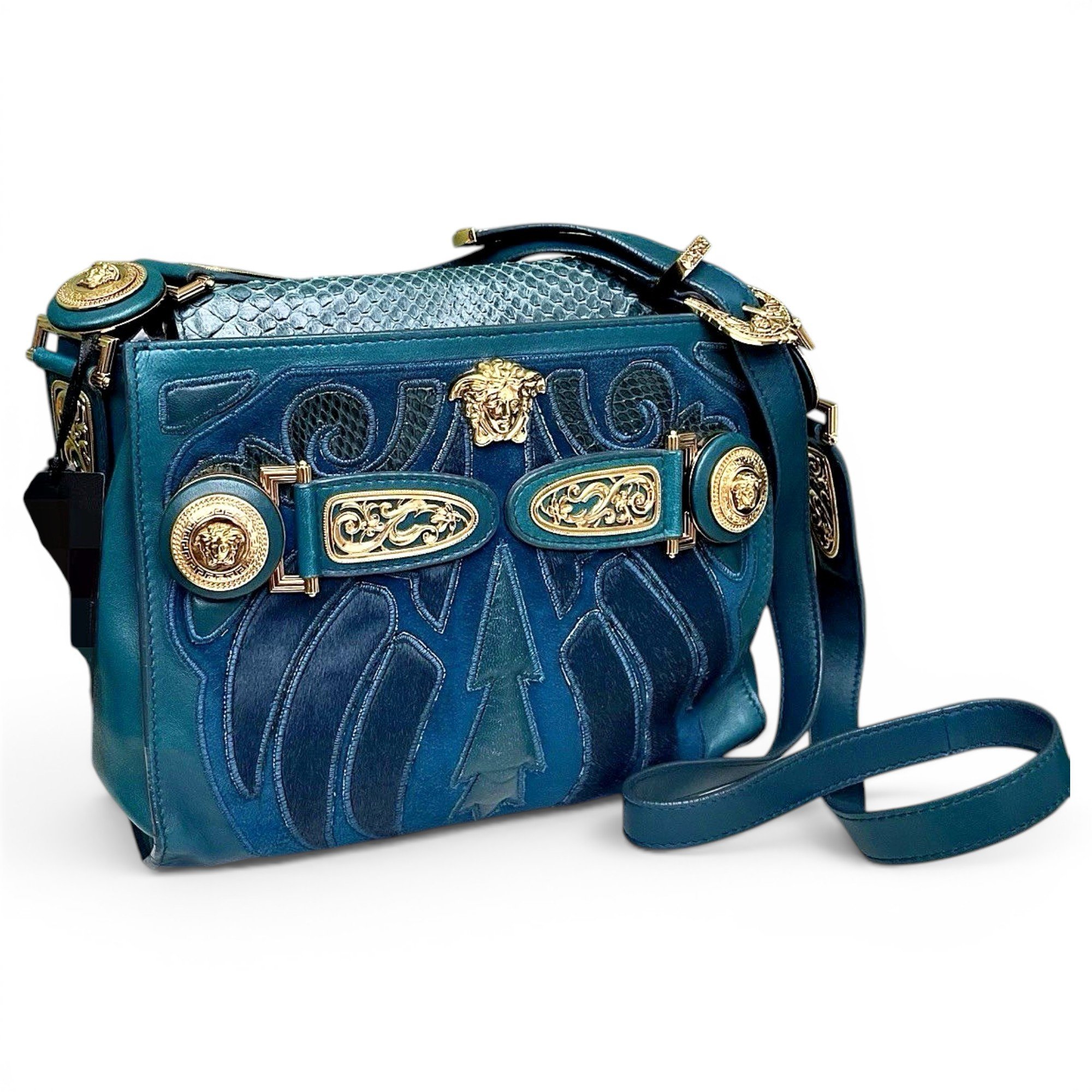 Leather crossbody bag