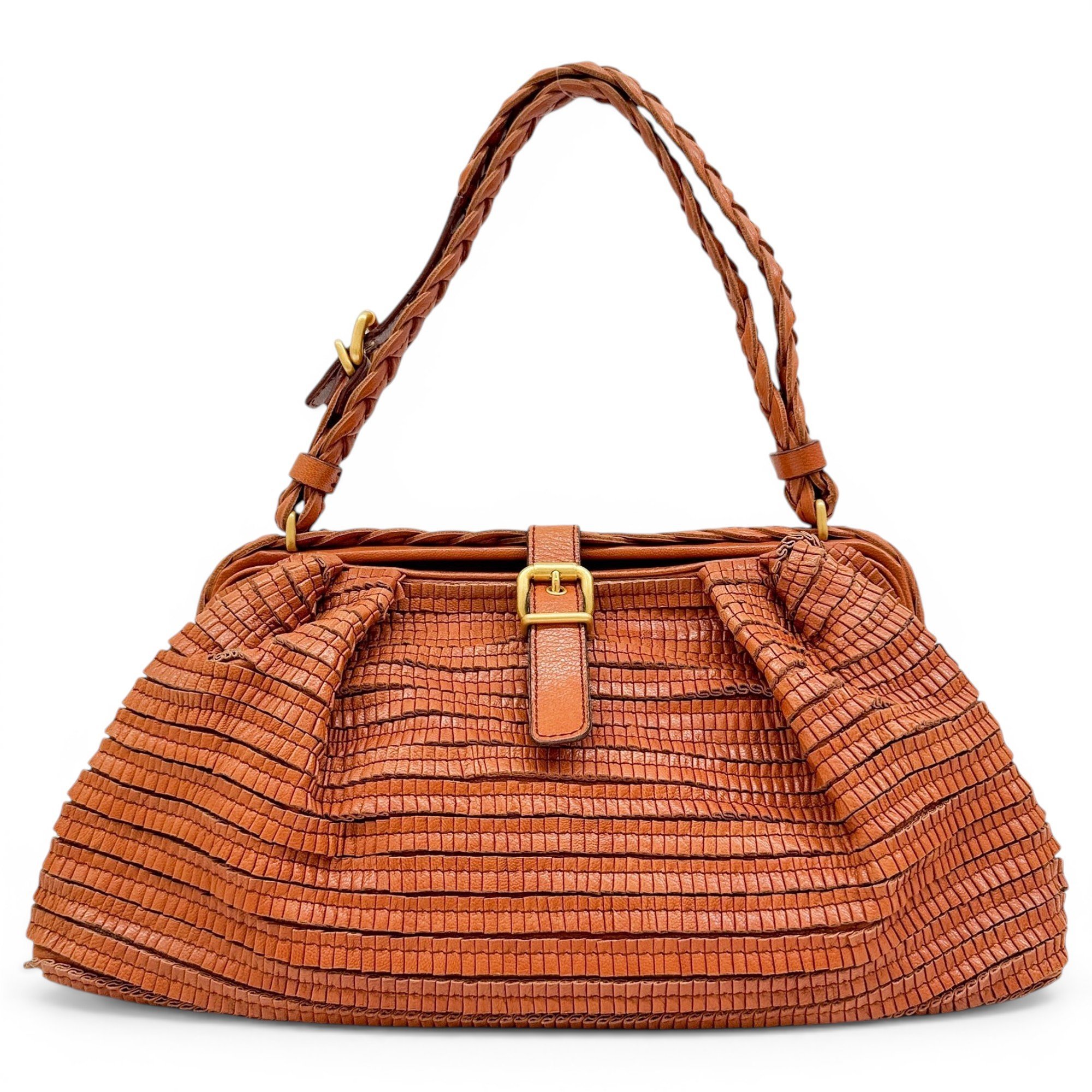Leather handbag