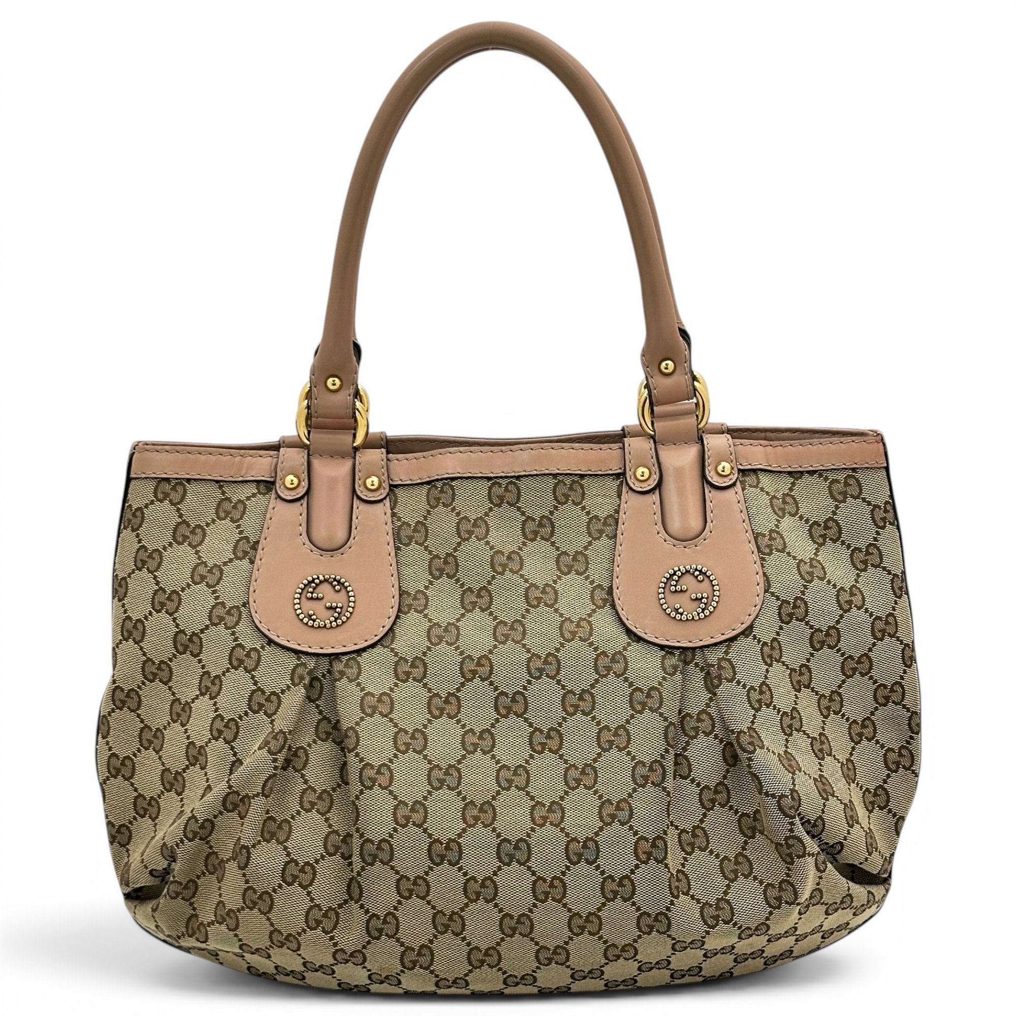 Leather tote