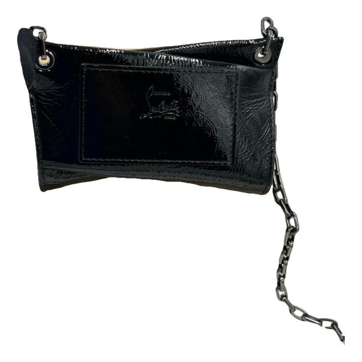 Patent leather crossbody bag