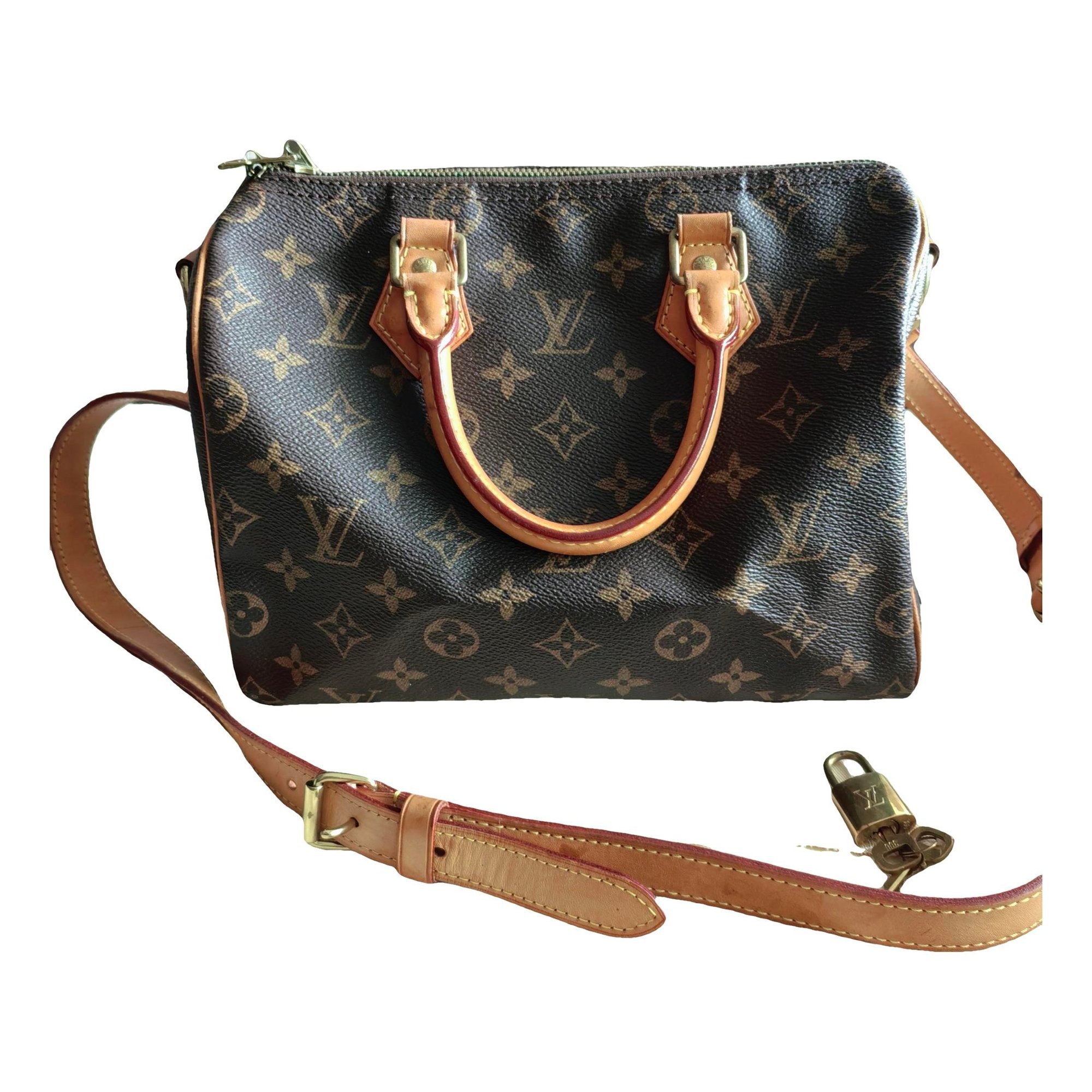 Speedy Bandoulière leather handbag
