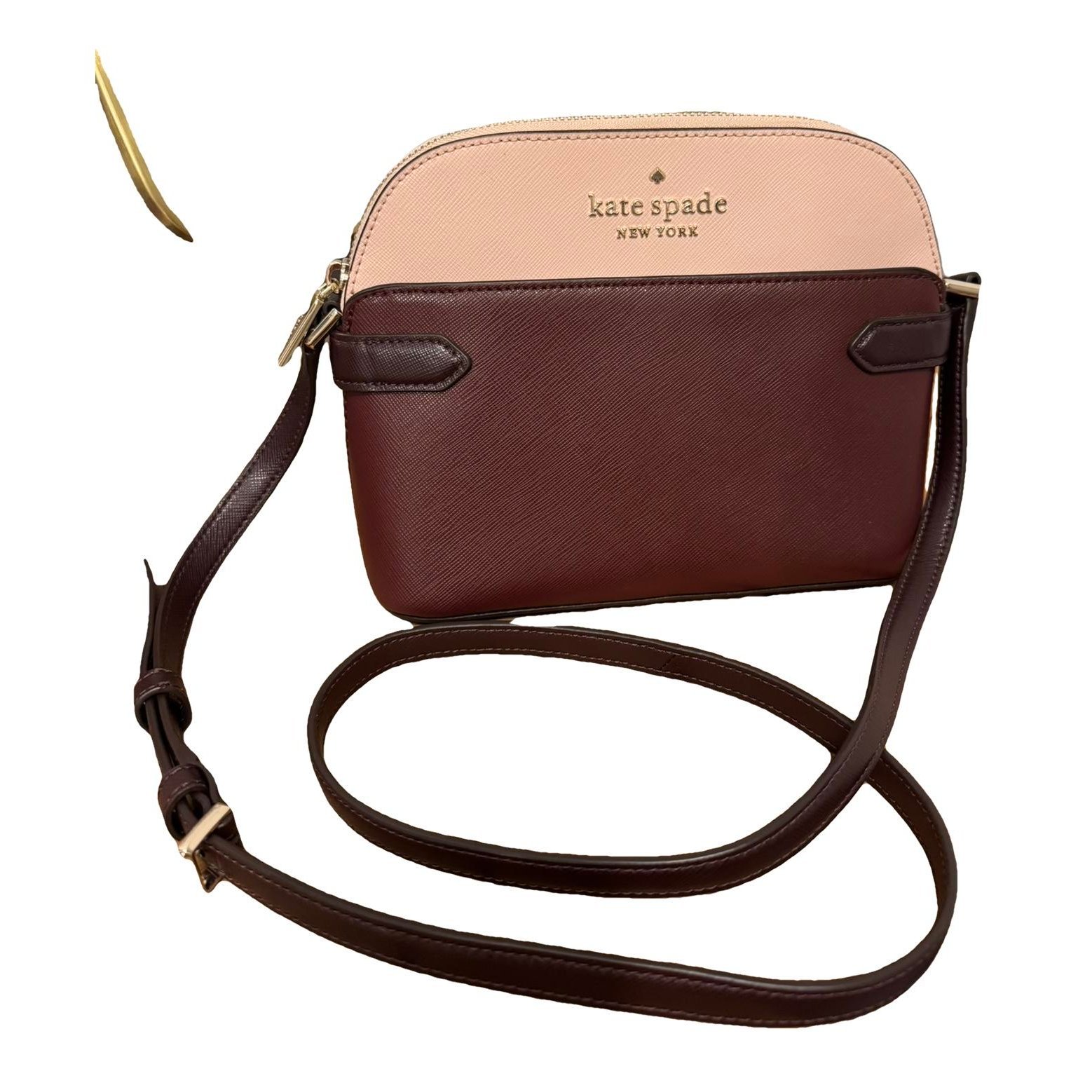 Leather crossbody bag