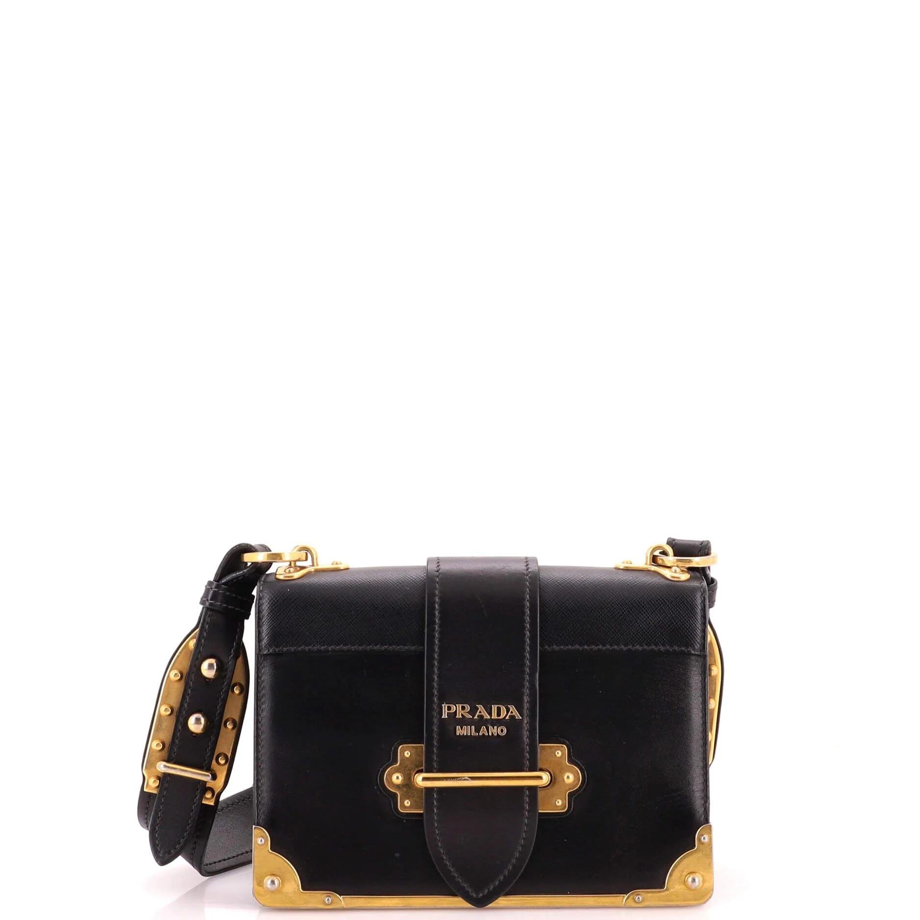 Leather crossbody bag