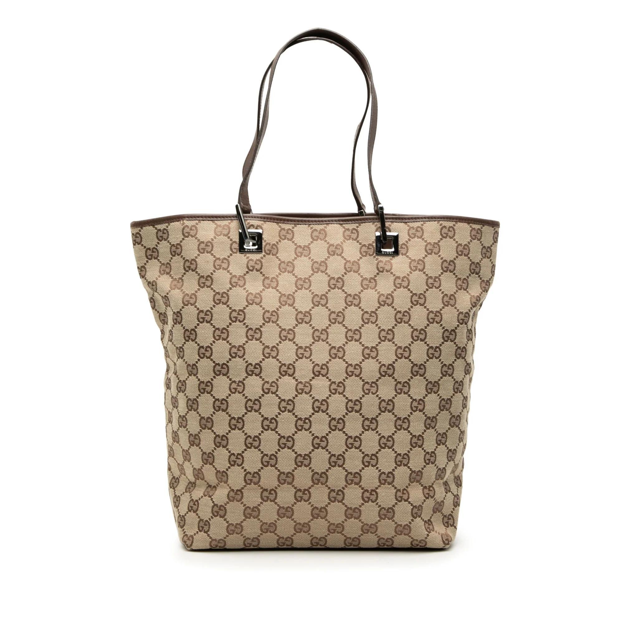 Leather tote