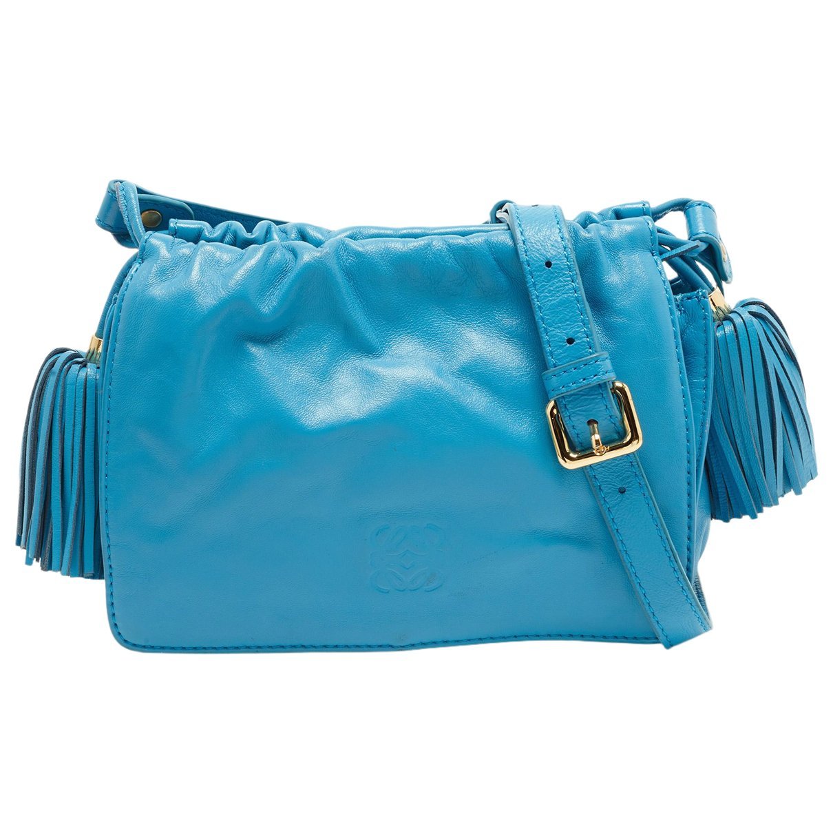 Flamenco leather handbag