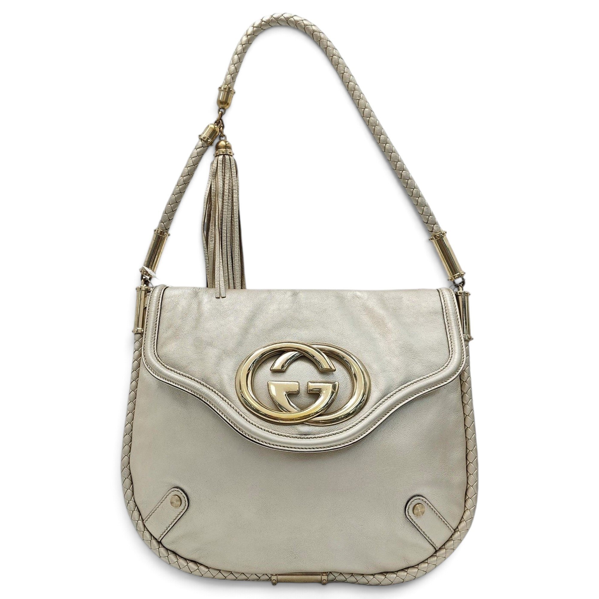 Britt leather handbag