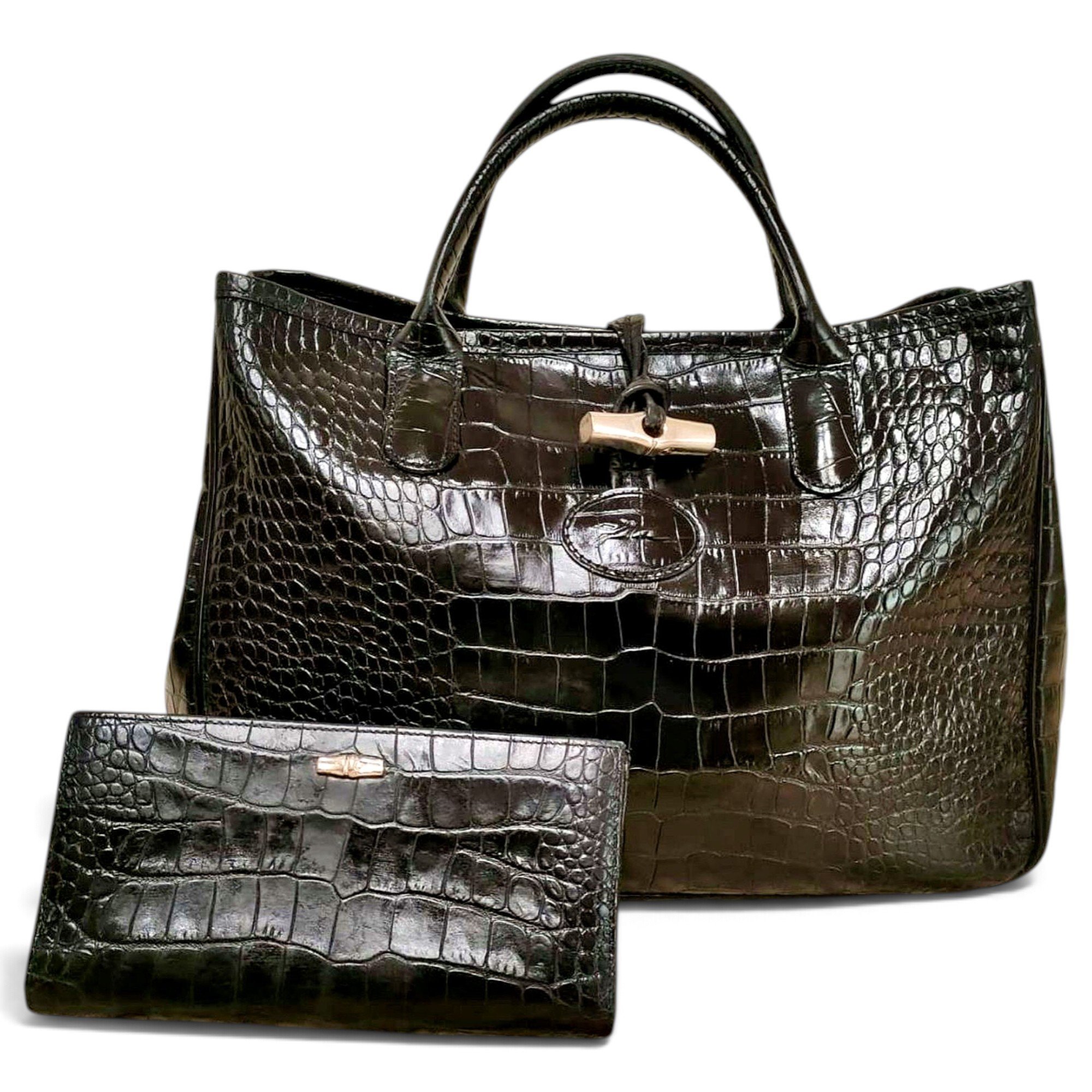 Roseau leather handbag