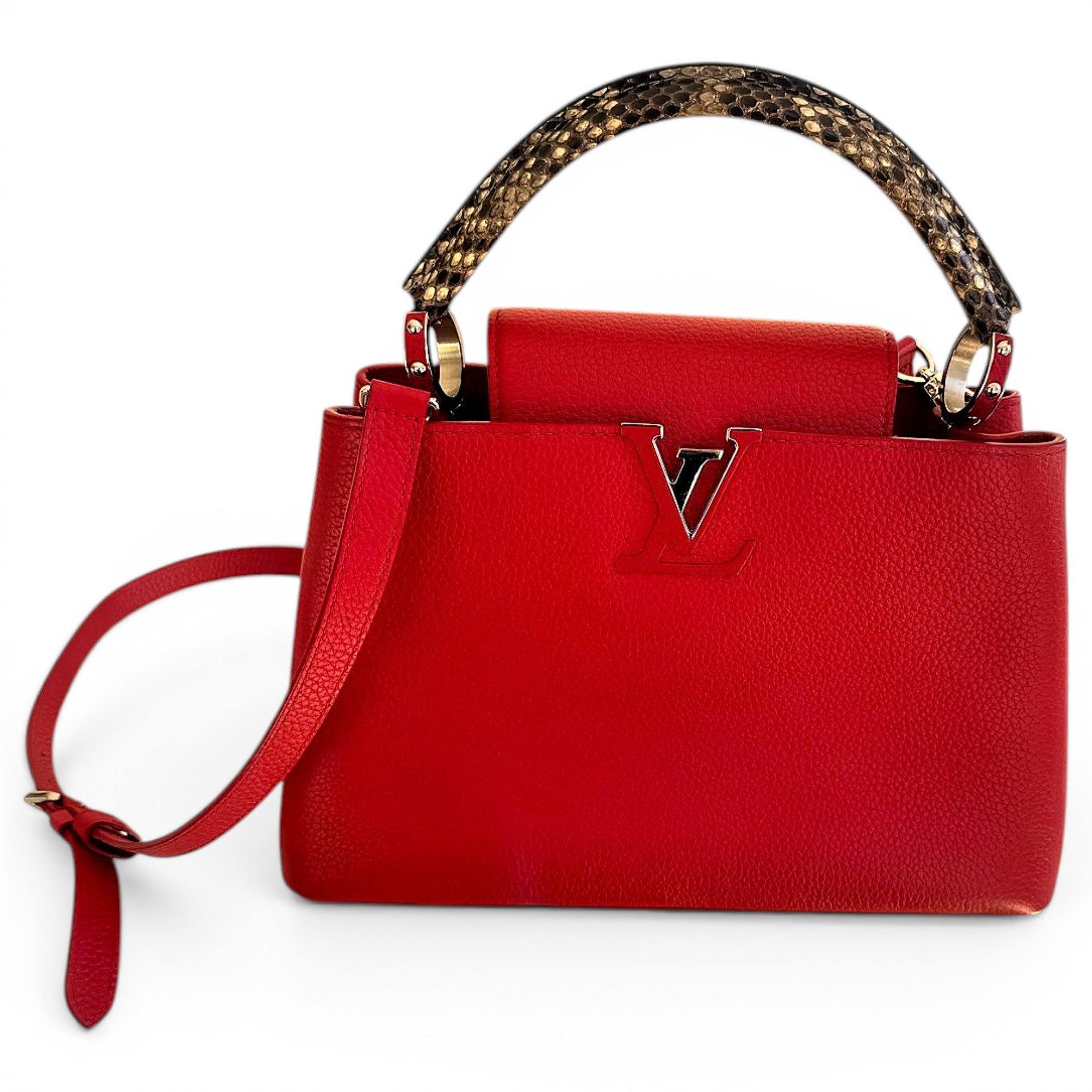 Capucines leather handbag