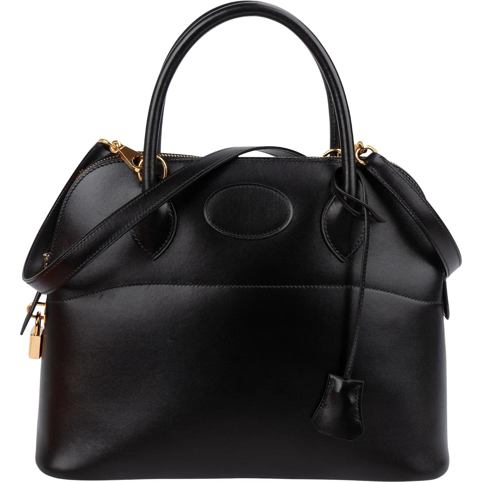 Bolide leather handbag