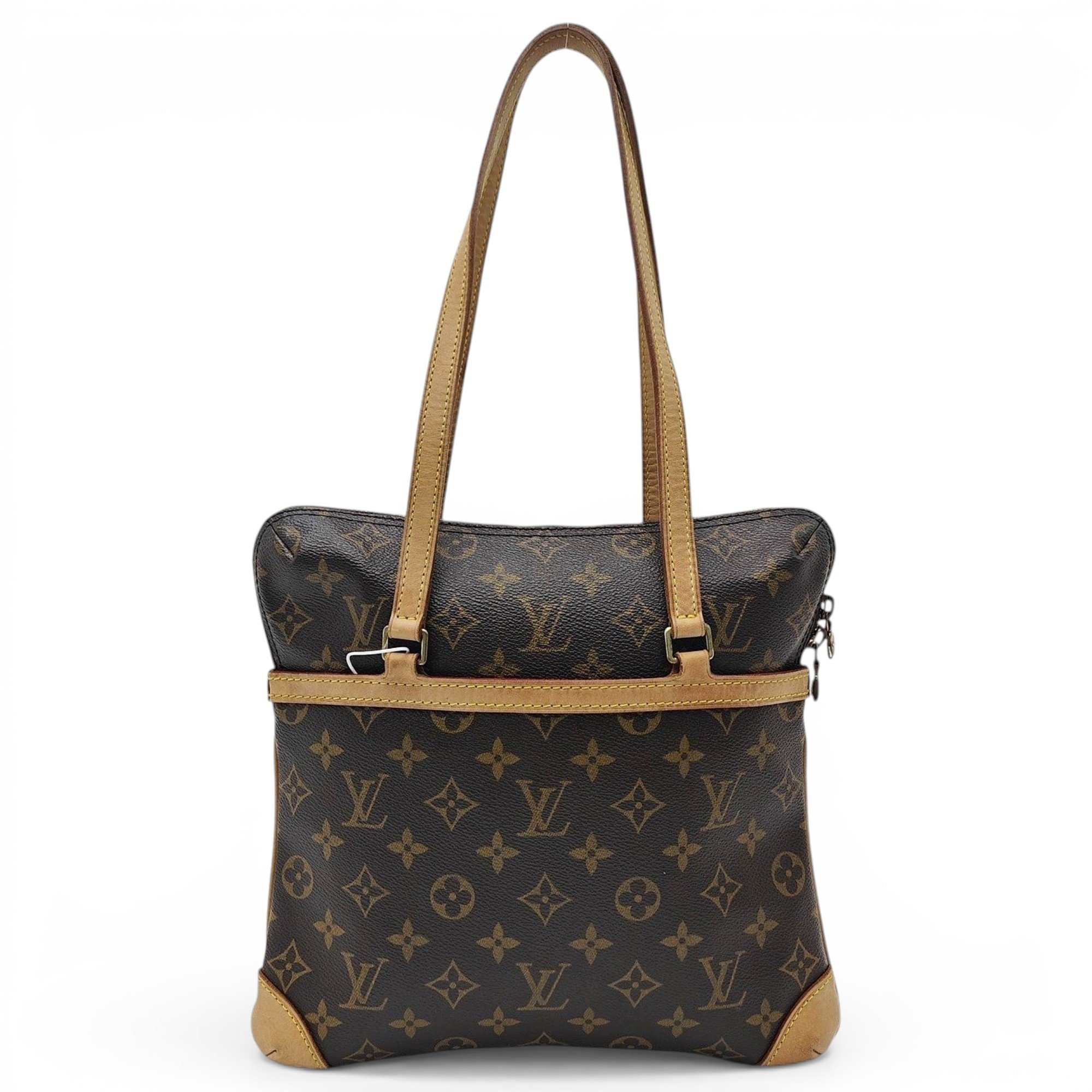 Coussin leather handbag
