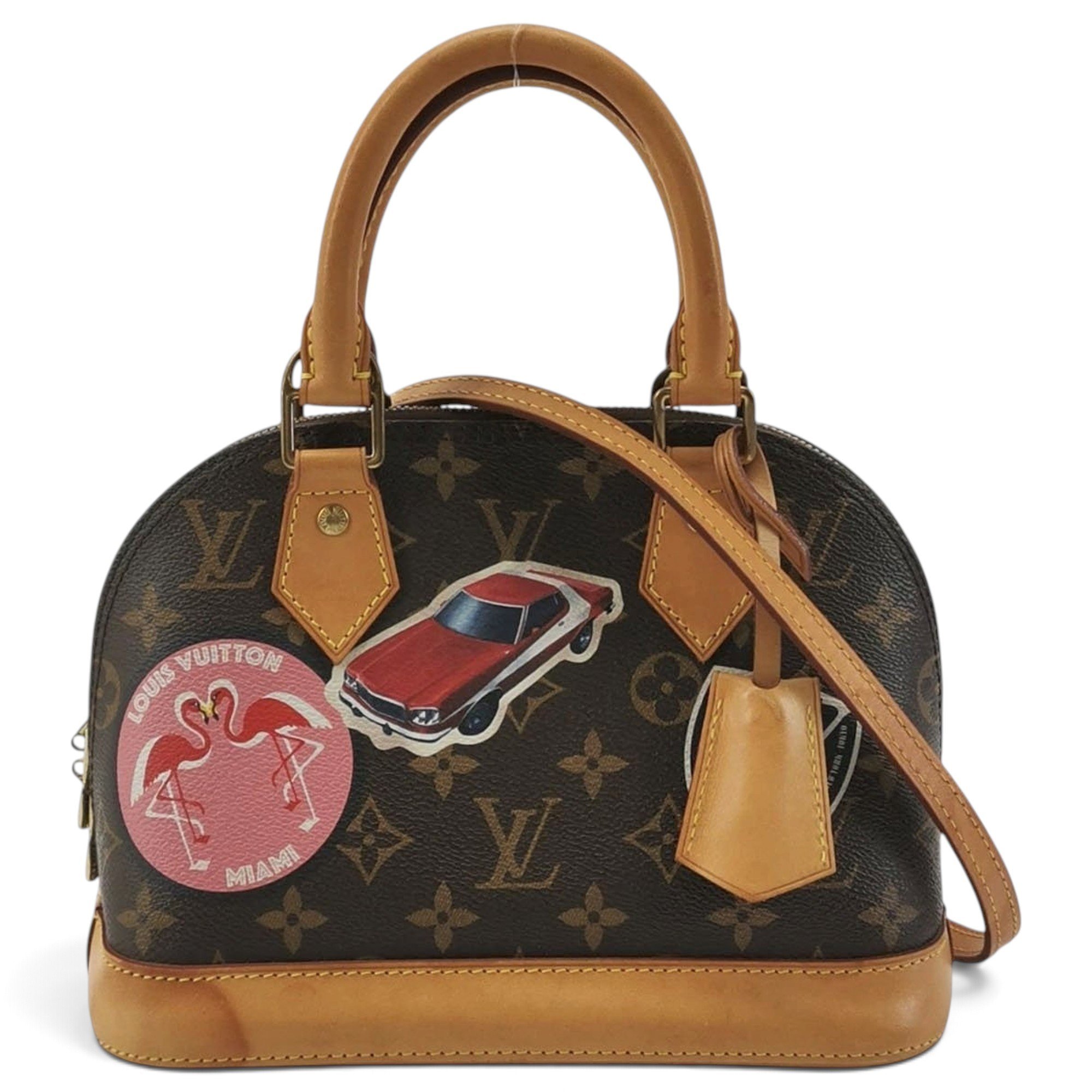Leather handbag