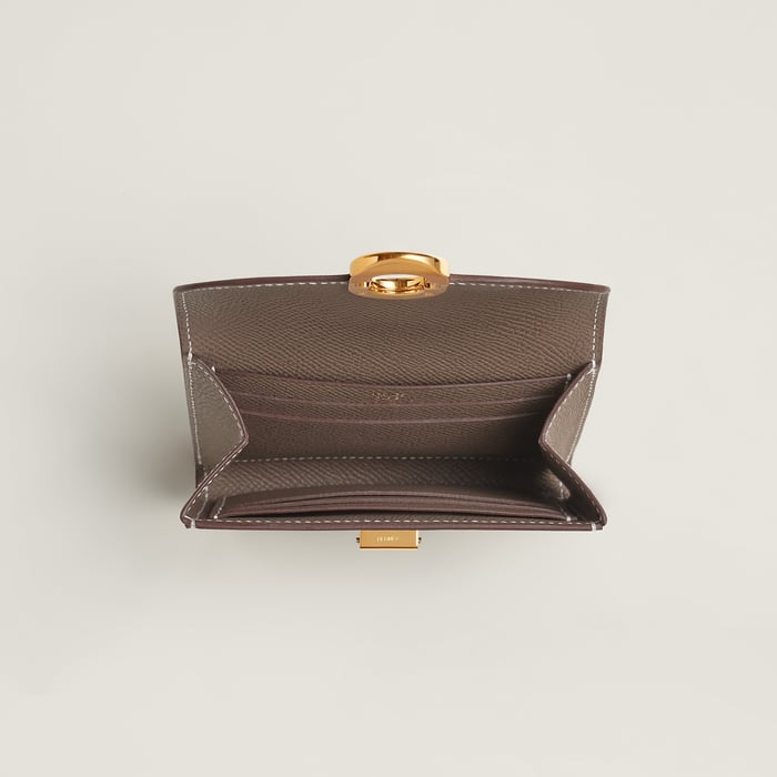 Étoupe Maillon Compact Wallet