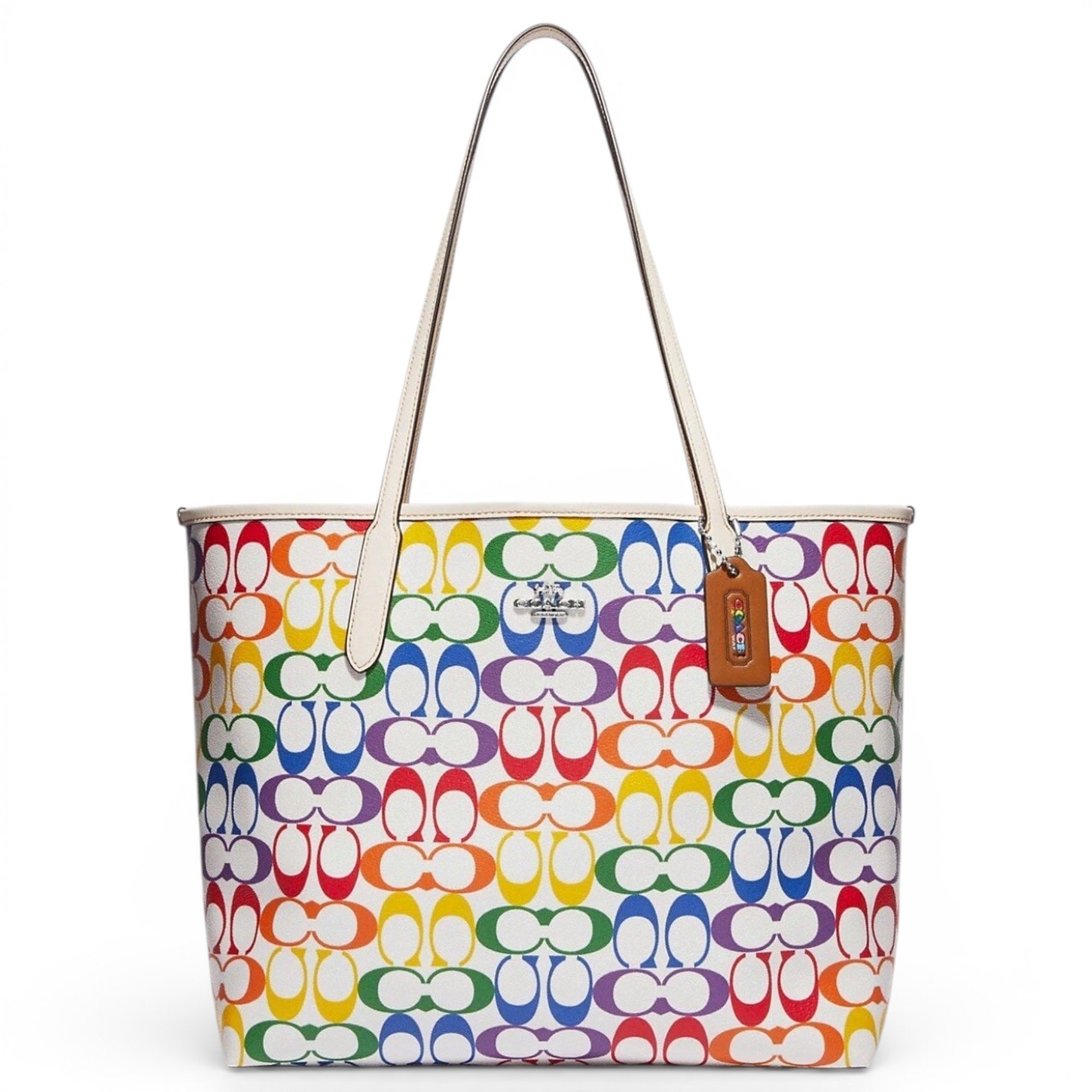 Leather tote