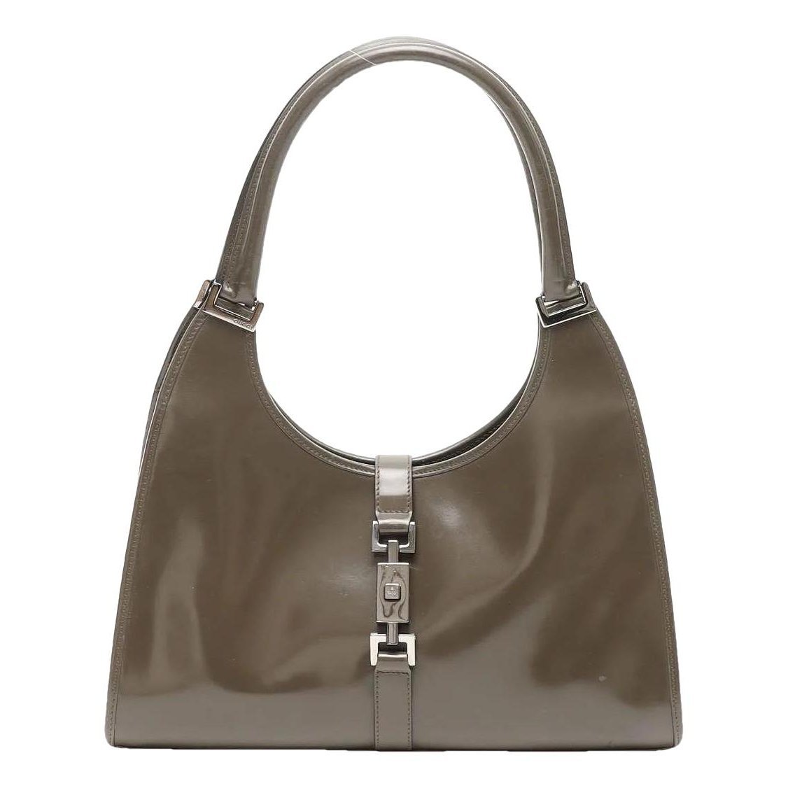 Jackie patent leather handbag