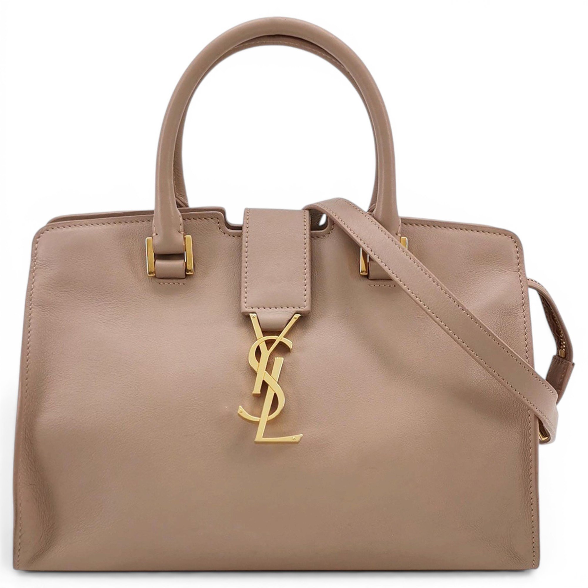 Monogram Cabas leather tote