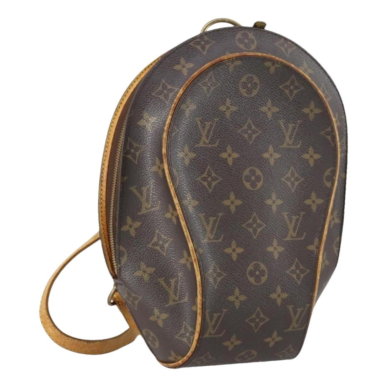 Ellipse leather handbag